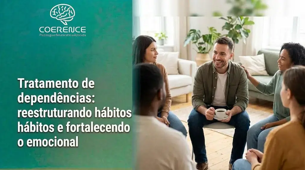 Tratamento de dependências: reestruturando hábitos e fortalecendo o emocional